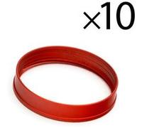 EKWB EK-Torque STC-10/13 Lot de 10 anneaux de couleur, rouge