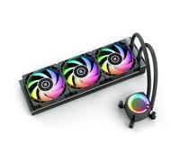EK Water Blocks Nucleus AIO CR360 Lux D-RGB Processeur Refroidisseur de liquide tout-en-un 12 cm Noir 1 pièce(s)