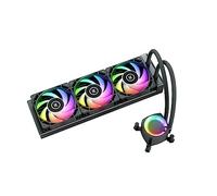 EK Water Blocks Nucleus AIO CR360 Lux D-RGB Processeur Refroidisseur de liquide tout-en-un 12 cm Noir 1 pièce(s)