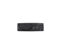 EK129 keyboard USB QWERTY UK English Black
