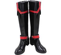 EKaishG Cosplay bottes botte chaussures chaussure compatible with D.Gray-man Allen Walker long