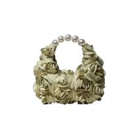 EKalgretrA 3D Flower Clutch Purse Bolsos Para Mujer, Pop florale, sac de perles, tenues fête, accessoires bal, articles mariage, Cartera Para Elegante