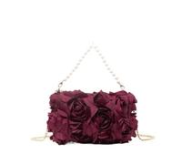 EKalgretrA 3D Flower Clutch Purse Bolsos Para Mujer, sac De perles, Floral, Patry mariée, à bandoulière, Carteras Elegantes