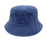 EKalgretrA Chapeau Bob en Velours Côtelé De Couleur Unie