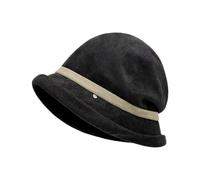EKalgretrA Chapeau Bob en Velours Côtelé Épais À La Mode