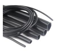 EKalgretrA Durite Essence Moto - Tube Silicone Noir Flexible 1/3/5 mètres, Résistant à la Chaleur, Tuyau Haute Pression pour Pompe à Air d’Aquarium et Réservoir de Carburant