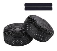 EKalgretrA Guidoline Ruban de guidon vélo route 2150 mm, bandes course, amortisseur respirant, cyclisme, vitesse, enroulement, ceinture(Gray)
