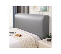 EKalgretrA Housse TêTe De Lit Cuir Housse de tête lit Anti-poussière en Cuir élastique, Lavable, imperméable, Anti-Rayures for Animaux Compagnie(Color1,1.5meter)