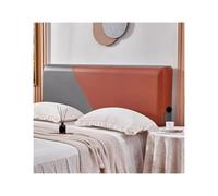 EKalgretrA Housse TêTe De Lit Cuir Housse de tête lit en Cuir synthétique, élastique et imperméable, for Queen Size(Color 5,W150 x H70cm)