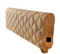 EKalgretrA Housse TêTe De Lit Cuir Housse de tête lit épaisse Anti-Rayures for Chat, en Cuir PU matelassé, Housse Tout Compris, Anti-poussière for Chevet(Color 4,W150xH70cm)