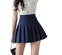 EKalgretrA Jupes plissées Taille Haute for Femmes, Mini-Jupe Vintage d'été, Jupe de Danse Tennis for étudiantes Jupe de Tennis Femme(Color 2,XS)