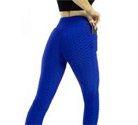 EKalgretrA Legging Bubble Butt Taille Haute | Poche matérielle en nylon de pantalon de forme physique imprimée par jacquard for des femmes