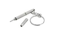 EKalgretrA Tournevis for Lunettes, Portable, en Acier Inoxydable, Porte-clés, Tournevis for, de Soleil, Montres, kit réparation 3 1 Tournevis Lunettes Opticien(1PC)