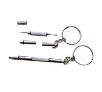 EKalgretrA Tournevis Multifonction Portable et Pratique de 1,9 mm for Mini Porte-clés, Lunettes Soleil, Montres, Outils Accessoires Tournevis Lunettes Opticien(10pcs)