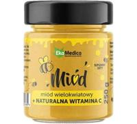 EkaMedica Miel de multifleur avec vitamine C naturelle pour le système immunitaire et l'énergie