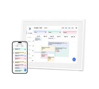 EKASN Cadre Photo Numérique Calendrier Intelligent 10.1″ Organisation Familiale Tâches Travail Partenaire Écran HD 32G WIFI Blanc