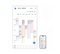 EKASN Cadre Photo Numérique Calendrier Intelligent 27"" Planification Familiale avec Écran Tactile Interactif Photos/Vidéos 32Go