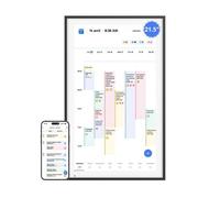 EKASN Cadre Photo Numérique Calendrier Intelligent Mural 1920*1080P 21.5"" Tableau Sync Planificateur de Famille/Bureau/École