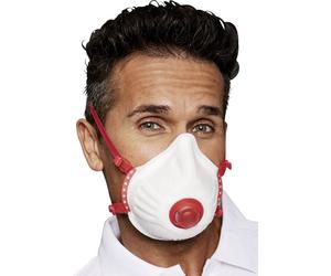 Ekastu Mandil 414 218 Masque anti poussières fines avec soupape FFP3 D 5 pc(s) EN 149:2001 DIN 149:2001