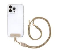 EKAX Universelle Cordon Telephone Portable avec Sangle en Nylon réglable Tour de Cou Téléphone, Tour de Cou Badge et Patch Compatibles avec Plupart des étuis - Olive Verte