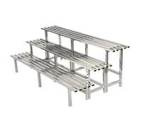 EKDJSN 3 Niveaux Support de Plante en Métal Robuste, Plante Robuste for Intérieur et Extérieur, Support de Fleurs, Étagère d'angle Haute for Salon, Balcon, Peut Être Utilisé Séparément(L 150cm/59in)