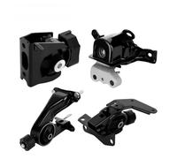 EKEGUY Support Moteur pour VéHicule 11MMPA861 4 Pièces Moteur Trans Support Ensemble pour Corolla pour Matrix 2009-2013 pour Pontiac pour Vibe EM-0216 Silent Bloc De Support Moteur