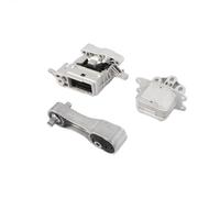 EKEGUY Support Moteur pour VéHicule Support Moteur Transmission Avant Inférieur Droit 22116885788 3 Pièces pour BMW pour X1 X2 F46 pour Mini pour F55 Silent Bloc De Support Moteur