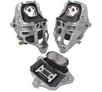 EKEGUY Support Moteur pour VéHicule Supports De Moteur Et Support Transmission Ensemble 3 Pièces pour S4 S5 2018 - 2020 Silent Bloc De Support Moteur