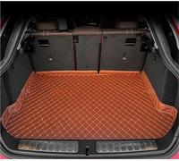 EKEGUY Tapis Protection Coffre pour BMW pour X3 MK3 G01 2017 2018 2019 2020 2021 2022 2023 Tapis Coffre De Voiture Tapis Accessoires Intérieurs Tapis de Coffre Arrière(Brown-1PC)