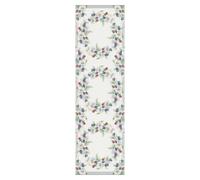 Ekelund Linneväveri Chemin de table Blomkrans 35x120 cm Multi