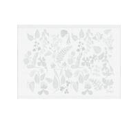 Ekelund Linneväveri Housse de coussin Herbarium 35x48 cm Gris