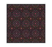 Ekelund Linneväveri Nappe Bettys jul 145x145 cm Rouge-noir