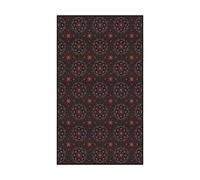 Ekelund Linneväveri Nappe Bettys jul 145x250 cm Rouge-noir