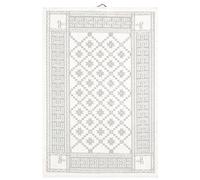 Ekelund Linneväveri Serviette de cuisine Åttebladrose 50x70 cm Beige