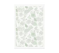 Ekelund Linneväveri Serviette de cuisine Grönska 35x50 cm Vert-blanc
