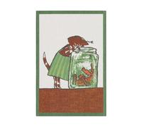 Ekelund Linneväveri Serviette de cuisine Pettson & Findus multi 40x60 cm Curieux