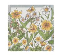 Ekelund Linneväveri Serviette en tissu Daffodil 35x35 cm Jaune
