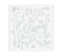 Ekelund Linneväveri Serviette Herbarium 35x35 cm Gris