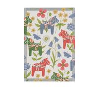 Ekelund Linneväveri Torchon Blomsterhäst 35x50 cm Multi