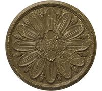 Ekena menuiseries Cm29faacs Fairfax plafond Médaillon, 29 7/20,3 cm OD X 1 3/20,3 cm P, Cuivre Antique Mississippi Mud Crackle