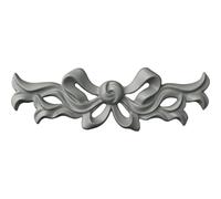 Ekena Millwork ONL09X03X01VE Petit Ruban Versailles de 24 x 7,6 x 1,9 cm (l x H x P) avec nœud Central, Apprêt