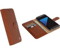 Ekerö Folio Wallet 2in1 Cognac pour Samsung Galaxy S7 Edge
