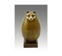 Ekershop-épaisseur chat/fat cat signée-fernando botero-sculptures acheter-bronzefiguren acheter - Bronze