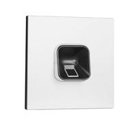 EKEY 204703 Lot de Lecteur d’Empreinte sLine Noir avec Module d’interphone Gira 106 Aluminium, unité de Commande, pour interphone Gira, 0,4 W, 12-24 V, Lecteur d’Empreinte Digitale Noir