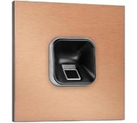 EKEY 204713 Lot de Lecteur d'empreinte Digitale sLine Noir, pour Gira 106, Bronze