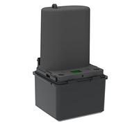 EKEY UNO 200008 Batterie Rechargeable pour Alimentation Mobile du Lecteur d’Empreinte Digitale, Aucune Alimentation électrique Fixe Via câble nécessaire, Noir