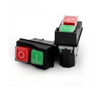 EKFBQBGW 1PCS AC250V 16A 4PIN Electromagnetic Push Button Switch 4/5Pin Can Replace KJD17 KLD-28