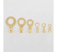 EKFBQBGW Bornier DJ431M3/M4/M5/M6/M8/M10, 150 pièces/Ensemble, cosses de Type O, connecteur de Fil pressé à Froid, Languette en cuivre, Nez de câblage