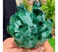 EKFBQBGW Green Mirage Crystal Cluster Jewelry (Size : 1.1-1.3kg)