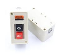 EKFBQBGW Interrupteur d'alimentation à Bouton-Poussoir on/Off TBSP-330, 1 pièce, Interrupteur de démarrage triphasé